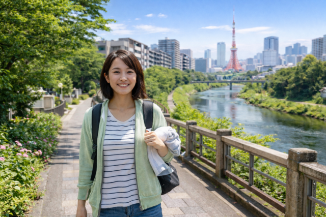 東京でダイビングを始めた初心者女性ダイバー